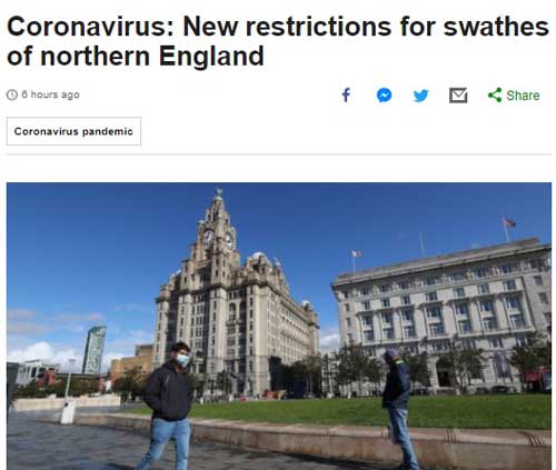 covid Anglia restrictii bbc